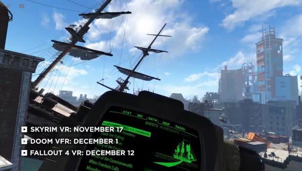 Bethesda VR LineUp Dates de sortie