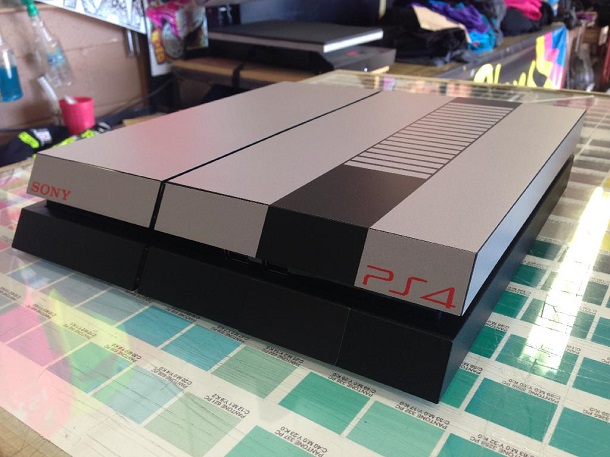 PS4 Sticker NES