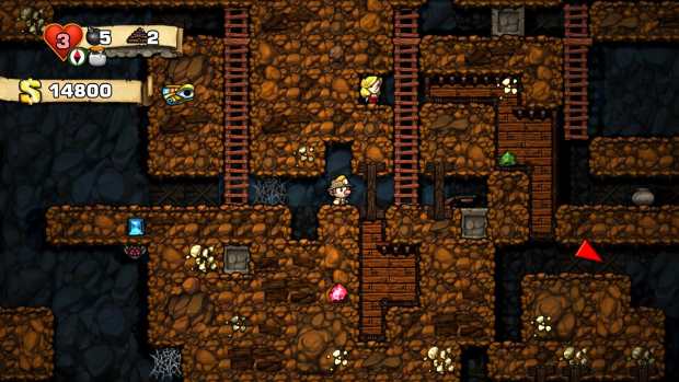 Spelunky - Jeu r&eacute;alis&eacute; avec Game Maker