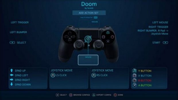 Steam API and DualShock 4