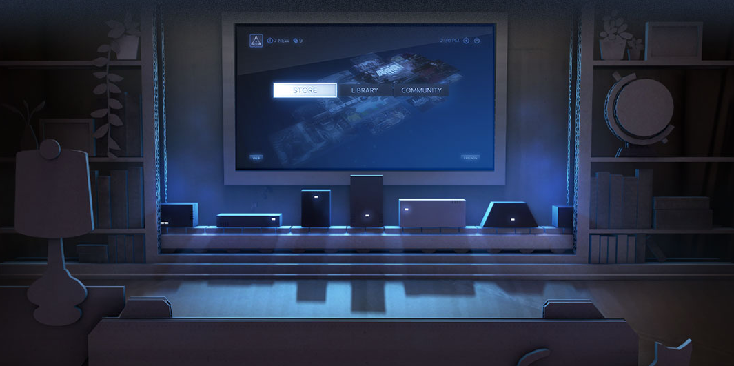 Steam in your livingroom!