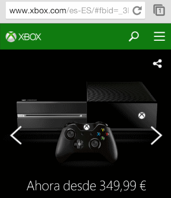 Xbox One - 349&euro; 